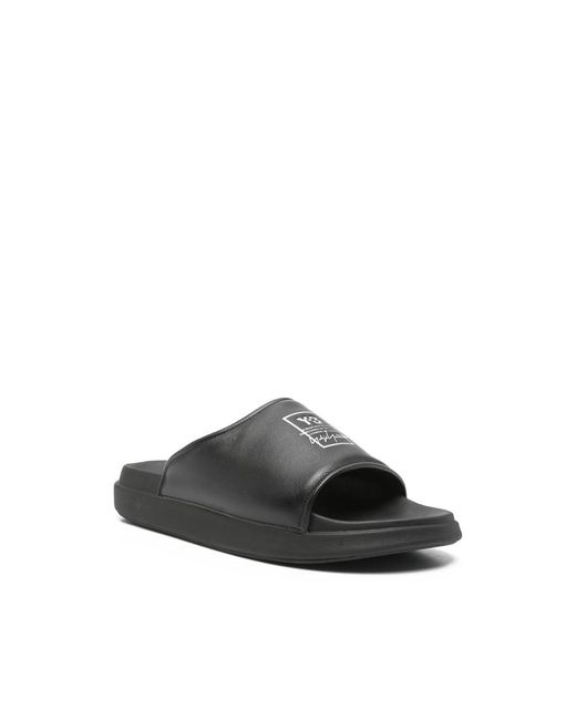 Y-3 Black Sliders for men