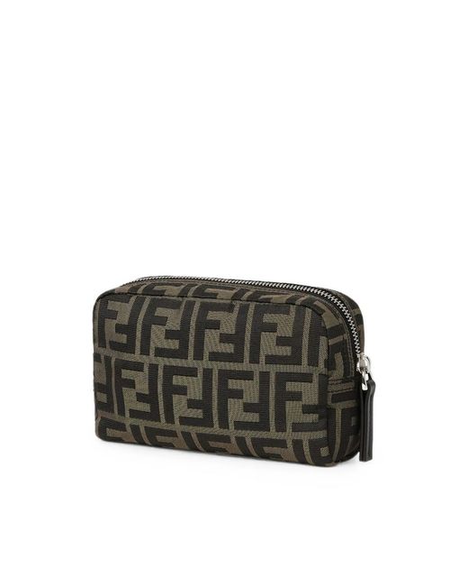 Fendi Green Toiletry Case Micro for men