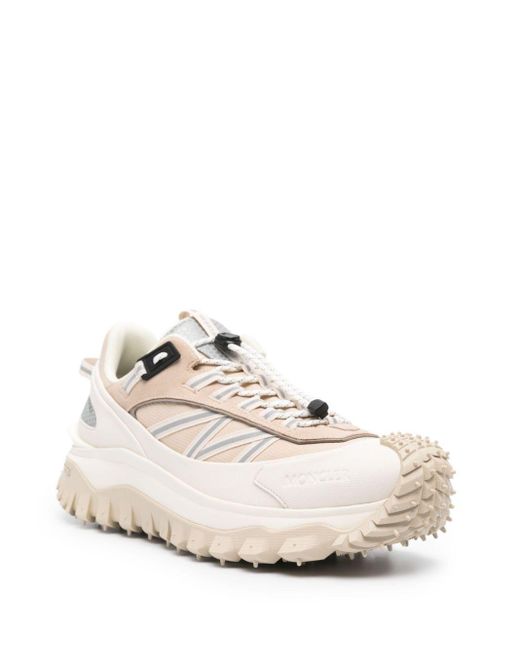 Moncler White Trailgrip Ripstop Sneakers for men