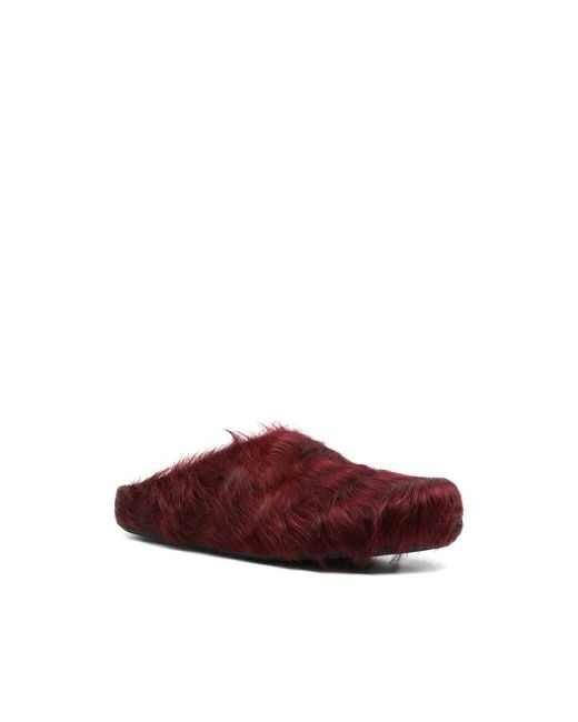 Marni Red Slippers for men