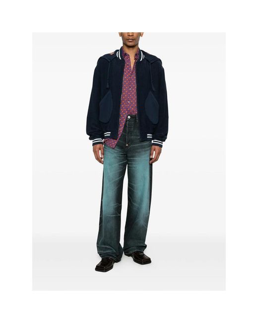 KENZO Blue Jackets for men