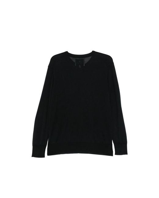 Seven Gauge Black Buttoned Knitted Cardigan for men