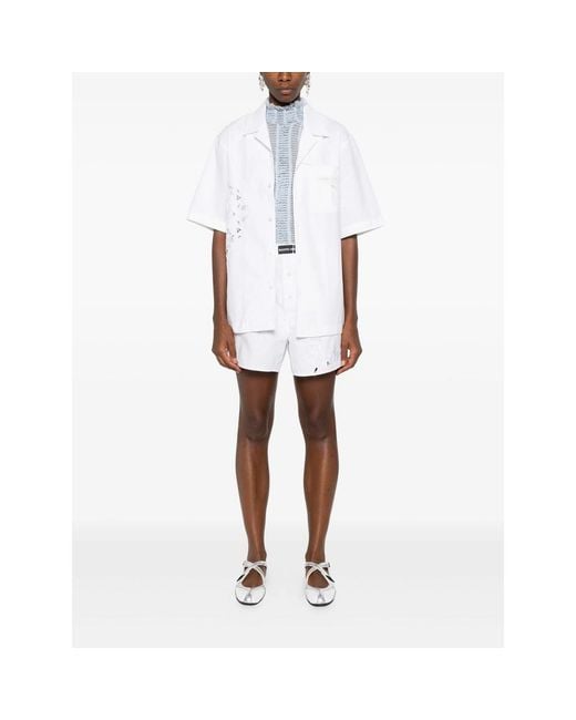 MARINE SERRE White Tops