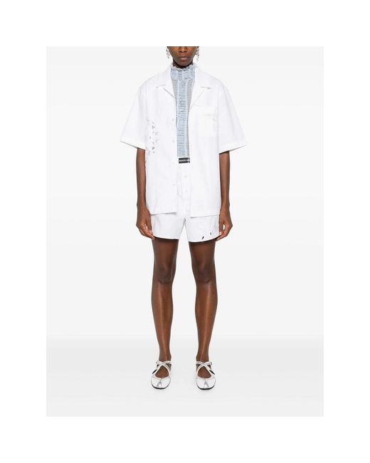 MARINE SERRE White Tops