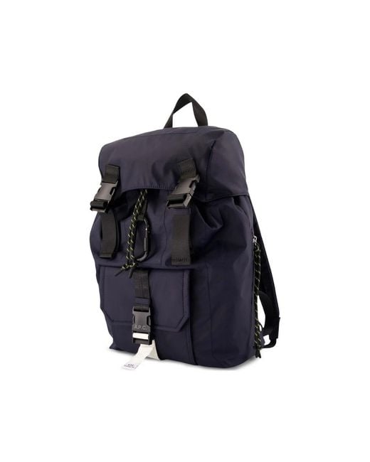 A.P.C. Blue A. P.C. Trek 2.0 Backpack for men