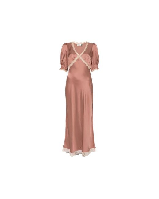 Rixo Pink Dress Annina
