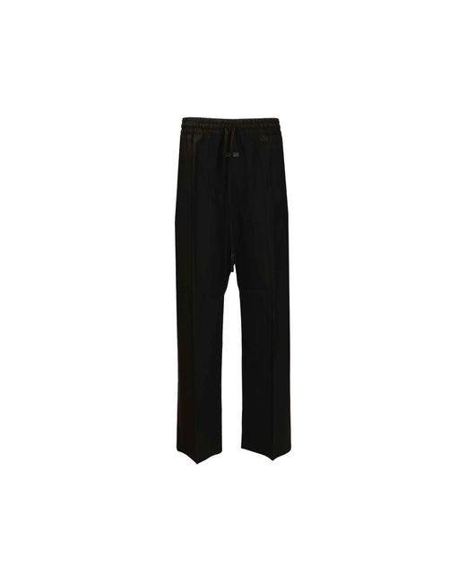 Fear Of God Black Wide Trousers for men