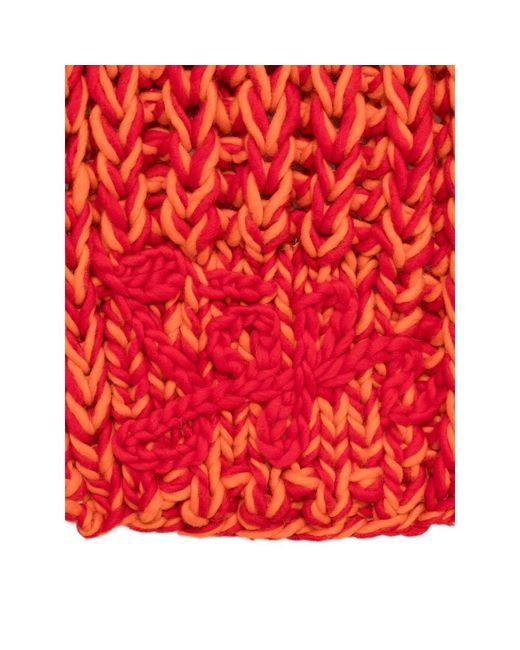 Séfr Red Wool Scarf