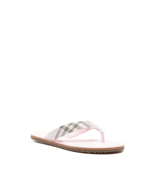 Burberry White Shoes