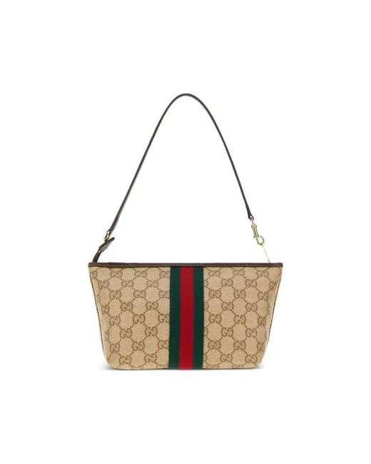 Gucci White Neutrals Shoulder Bags