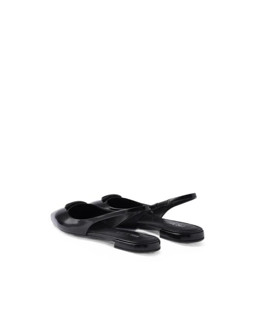 Prada Black Ballet Flats