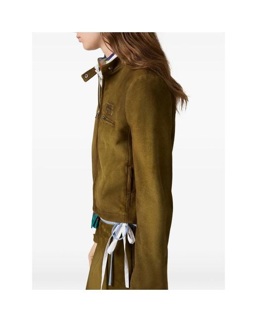 Miu Miu Green Jackets