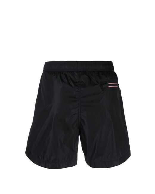 Moncler Black Beachwear for men
