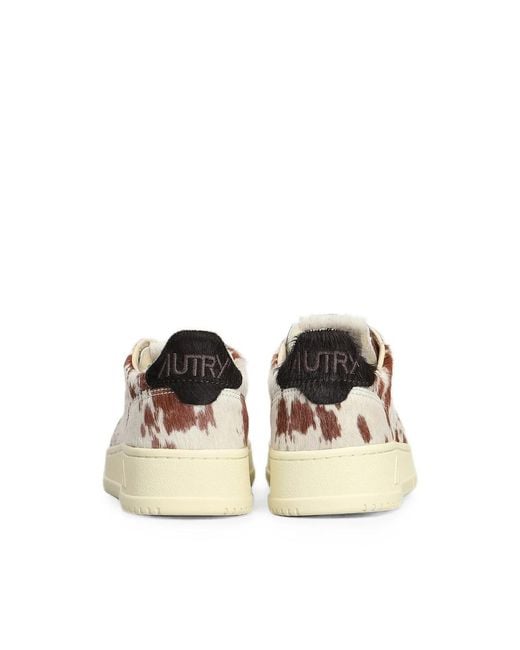 Autry Natural Pony-Print Sneakers