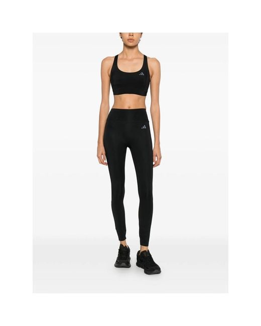 Adidas X Entire Studios Black X Entire Studios Logo-Print Leggings