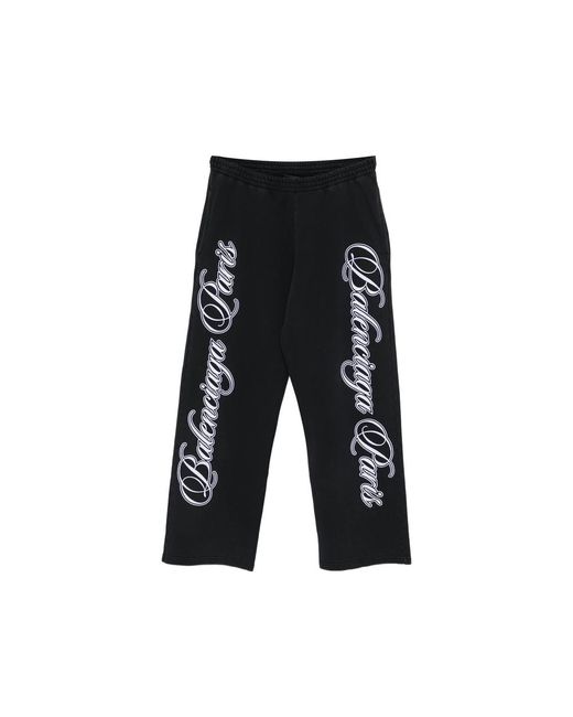 Balenciaga Black Trousers for men