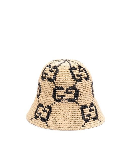 Gucci Natural Neutrals Hats for men