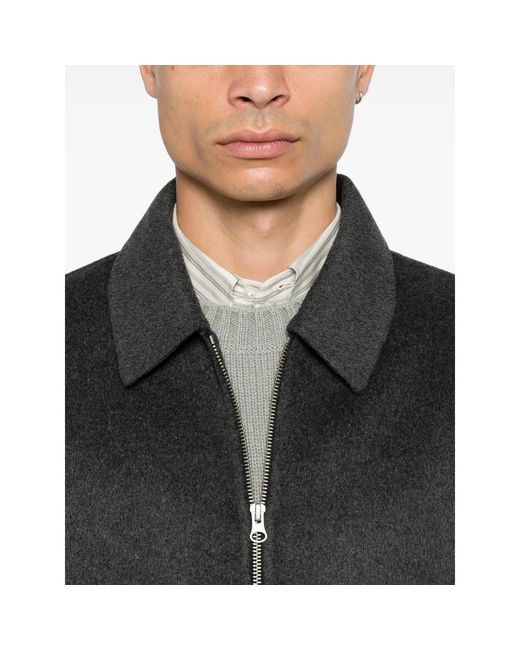 Samsøe & Samsøe Gray Sapaulo Zip-Up Jacket for men