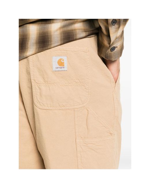 Carhartt Natural Bermuda Shorts Cotton for men