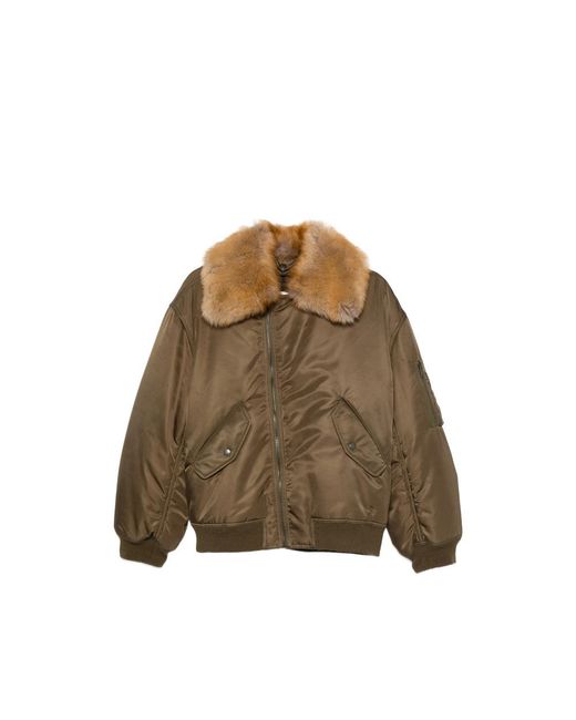 Saint Laurent Brown Jackets