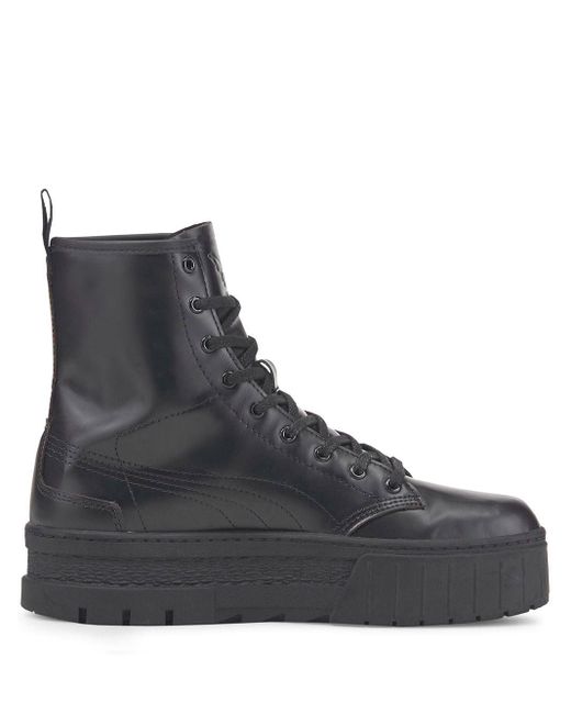 PUMA Black X Dua Lipa Mayze Boot Sneakers