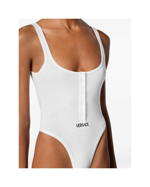 Versace Multicolor Underwears White