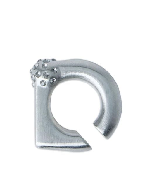 Rick Owens Gray Earrings