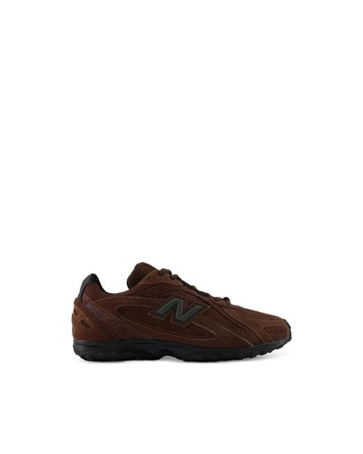 New Balance Brown 204L Panelled Sneakers for men