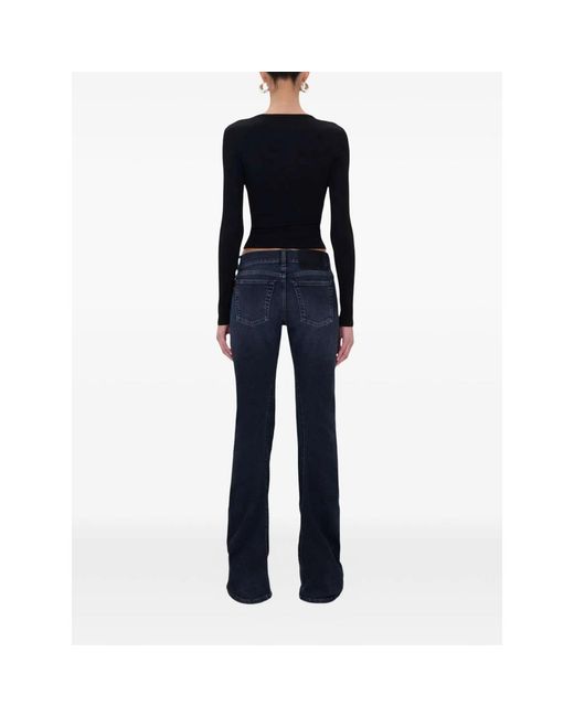 Haikure Blue Gery Five-Pocket Jeans