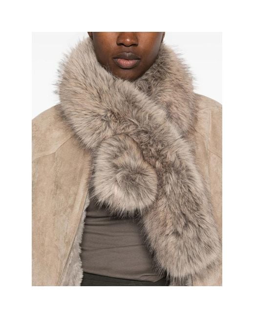 VALENTINI 1972 Natural Reversible Faux-Fur Jacket