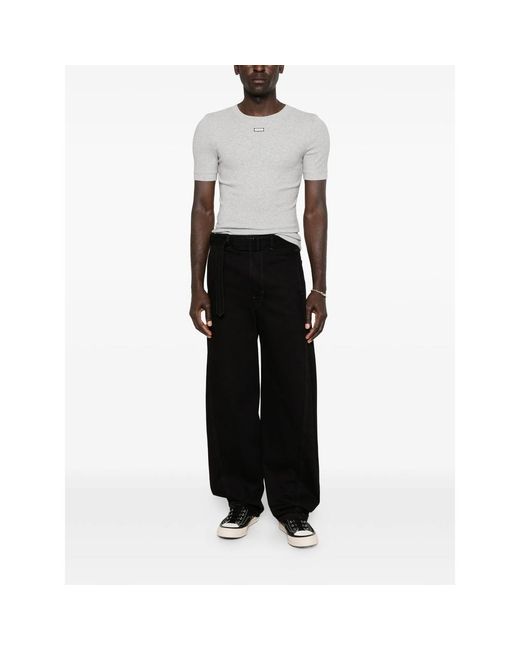 Entire studios White Logo-Label T-Shirt for men