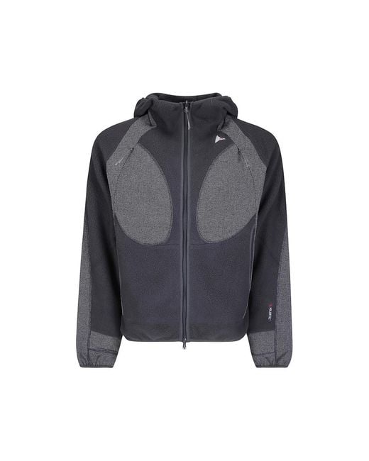 Roa Gray Colour-Block Panelled Jacket for men