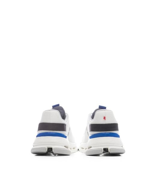 On Shoes White Cloudnova Form 2 Sneakers for men
