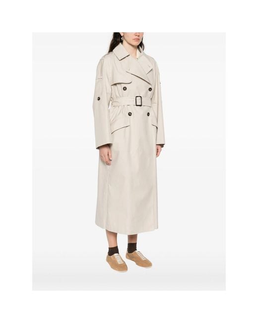 Max Mara White Trench Coat The Cube