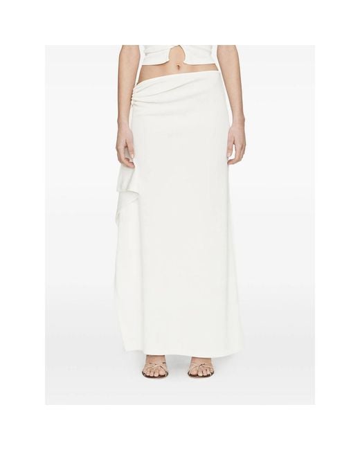 Christopher Esber White Skirt