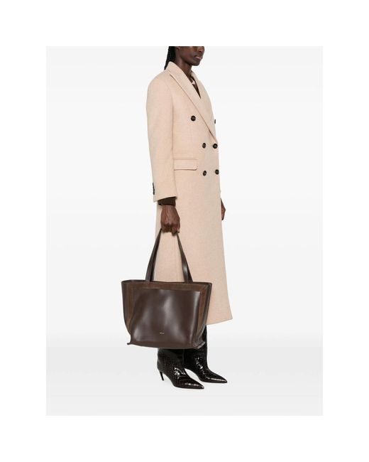 Wandler Brown Medium Ida Tote Bag