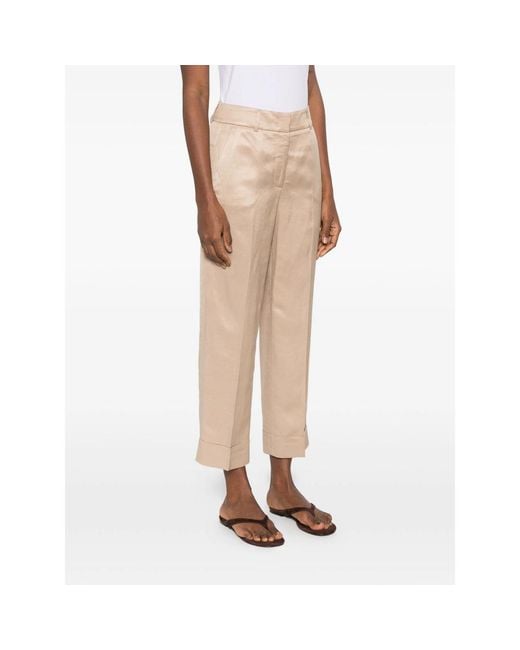 Peserico Natural Pants Neutral
