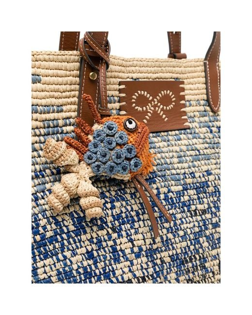 Anya Hindmarch Gray Tote Bag Ombre Raffia
