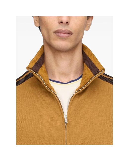 Y-3 X Wales Bonner Brown X Wales Bonner And Yohji Yamamoto Side-Stripe Track Jacket for men