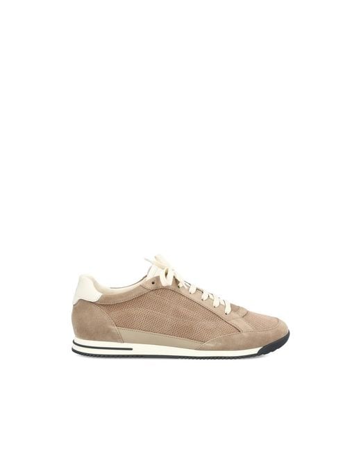 Brunello Cucinelli Natural Neutrals Trainers for men
