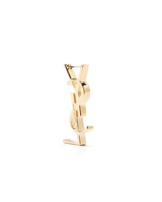 Saint Laurent Metallic Earrings