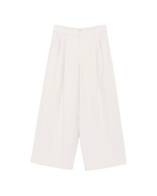 Max Mara White Trousers