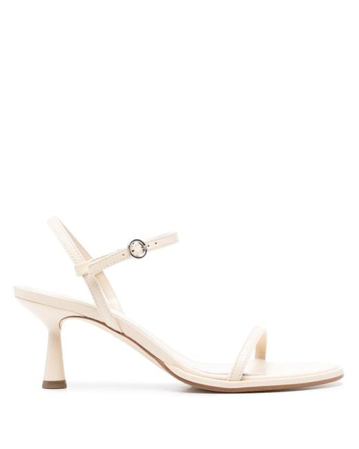 Aeyde White Mikita 70Mm Sandals