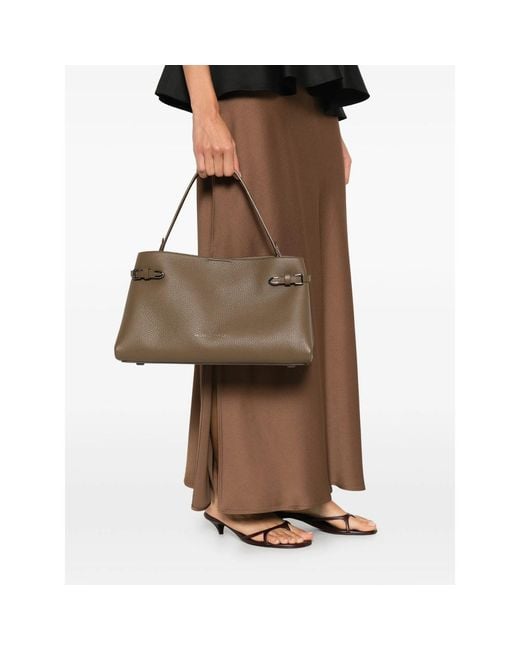 Brunello Cucinelli Gray Tote Bags