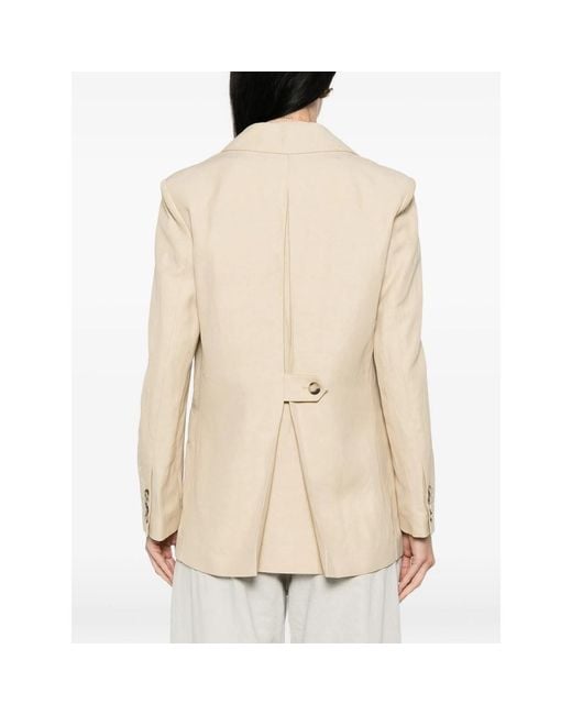 Joseph Natural Blazer Linen