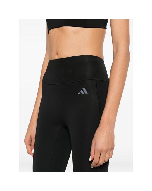 Adidas X Entire Studios Black X Entire Studios Logo-Print Leggings
