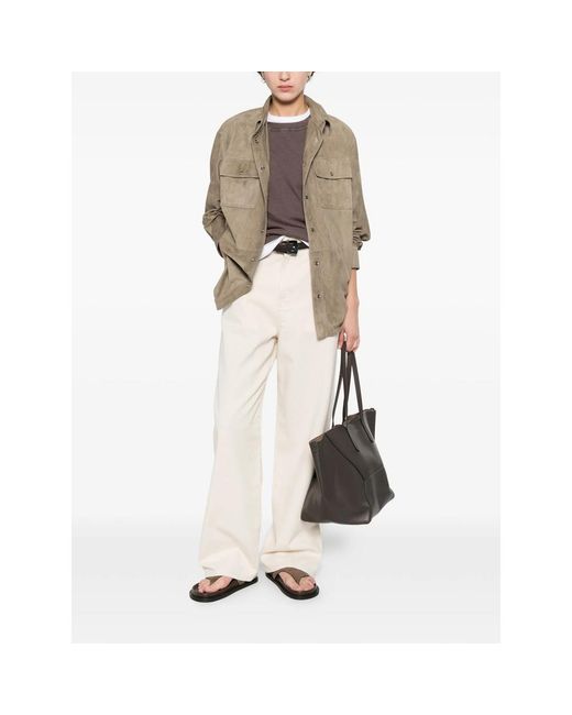 Brunello Cucinelli Natural Neutrals Tops