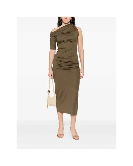 Jacquemus Green Midi Dresses