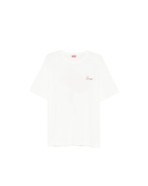 KENZO White T-Shirts & Vests for men