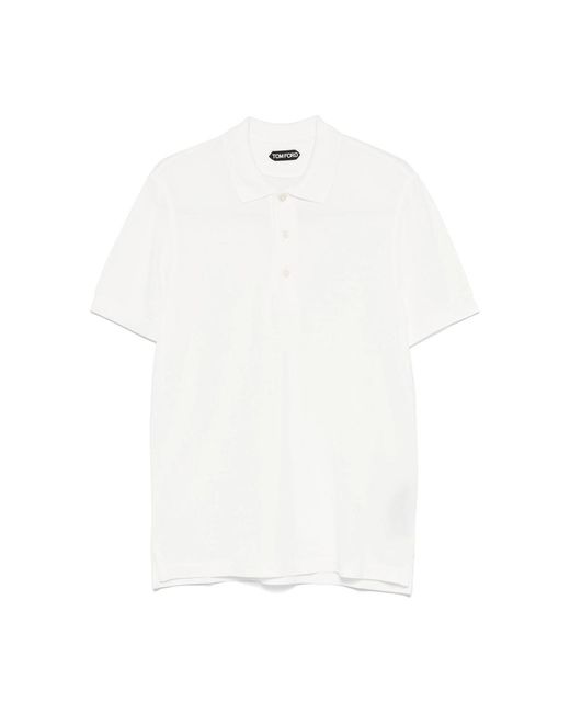 Tom Ford White Polo Shirts for men